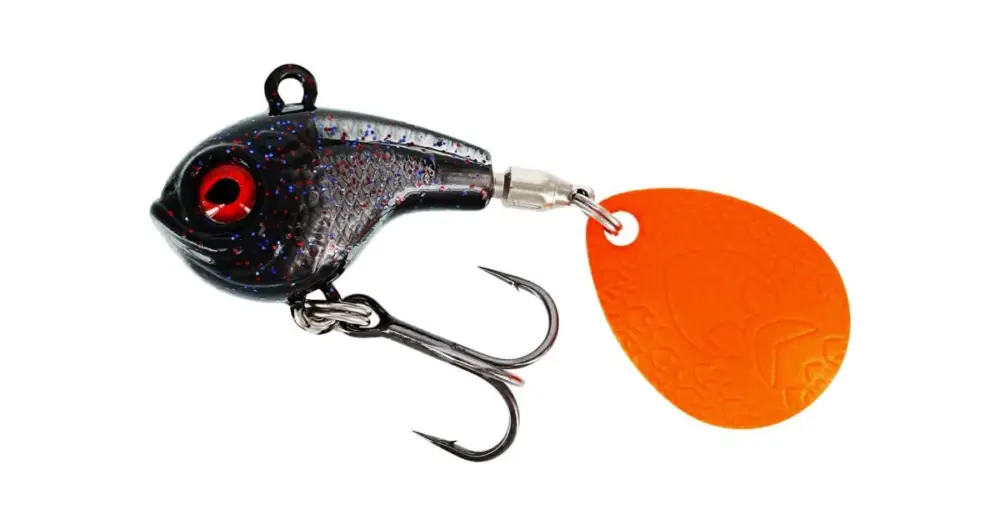 Přímo Od Výrobce Westin Nástraha Dropbite Spin Tail Jig Black Mamba