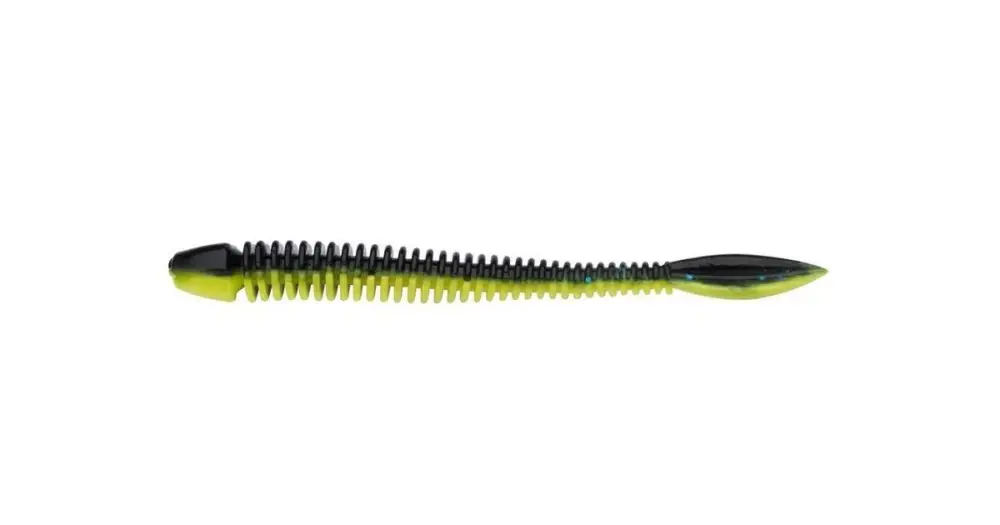 Dokud Zásoby Vydrží Berkley Gumová Nástraha PowerBait Power Flail Black Sunshine Yellow - 9 cm 8 ks