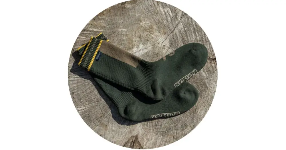 One More Cast Ponožky Grand Adventure Waterproof Socks - 10-12 Omezená Nabídka