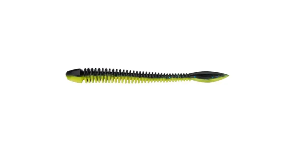 Berkley Gumová Nástraha PowerBait Power Flail Black Sunshine Yellow - 7 cm 10 ks Super Cena
