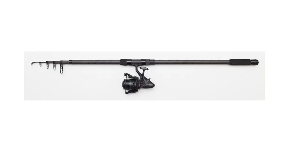 Levný Dam Prut Charger TeleCarp 3S Combo 3,6 m 3 lb + Naviják 5000FS + Vlasec 0,33 mm