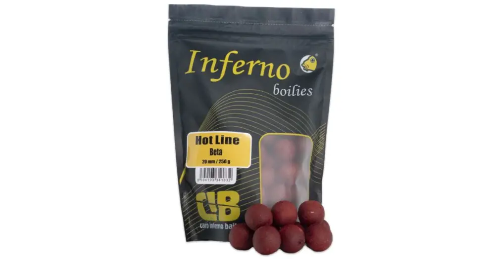 Tovární Cena Carp Inferno Boilies Hot Line Beta - 250 g 20 mm