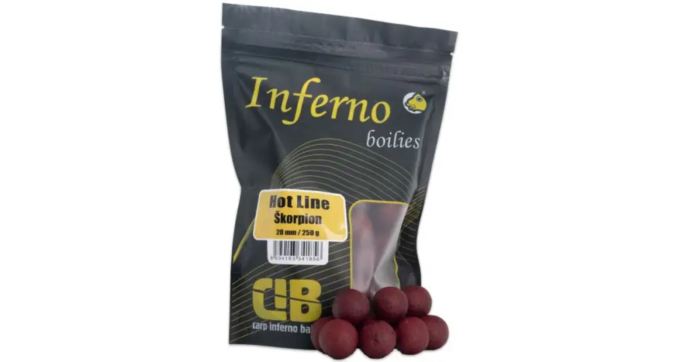 Sleva Carp Inferno Boilies Hot Line Škorpion - 250 g 20 mm