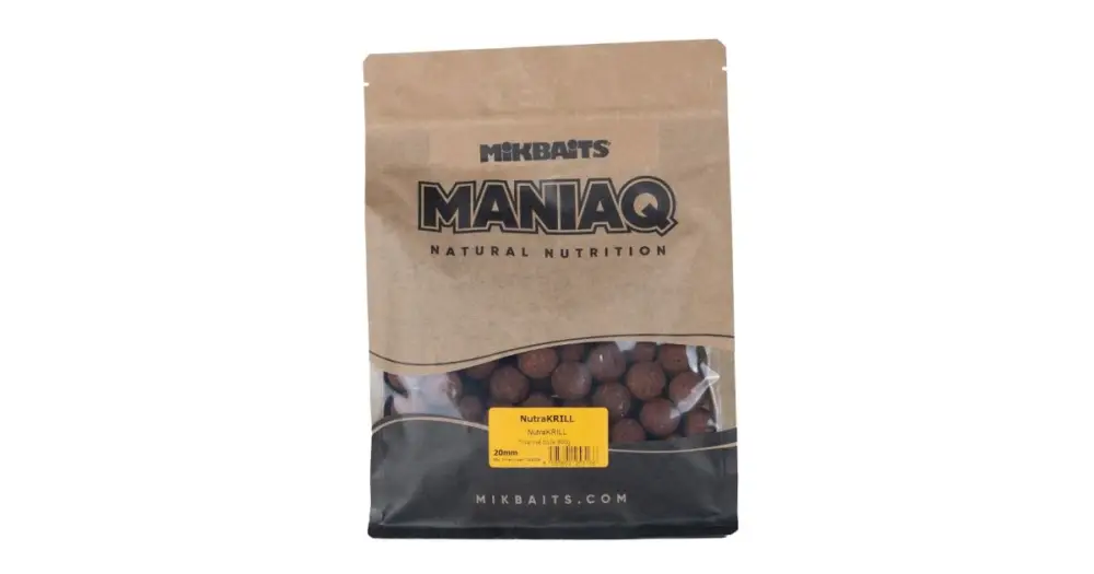 Mikbaits Boilie Maniaq NutraKrill - 800 g 20 mm Akční Nabídka