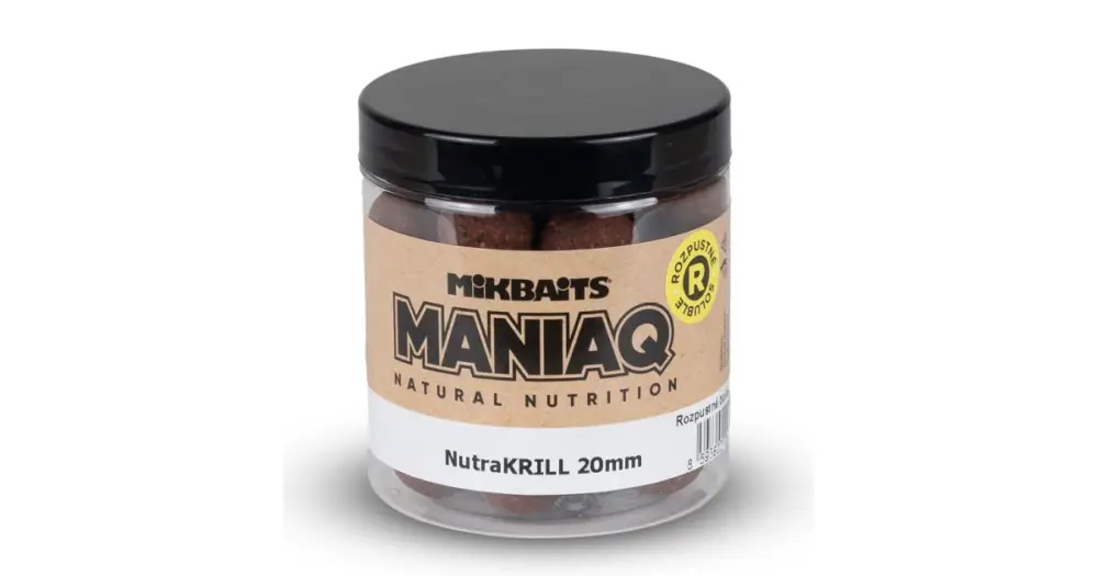Mikbaits Rozsputné Boilie Maniaq NutraKrill 250 ml Autentický