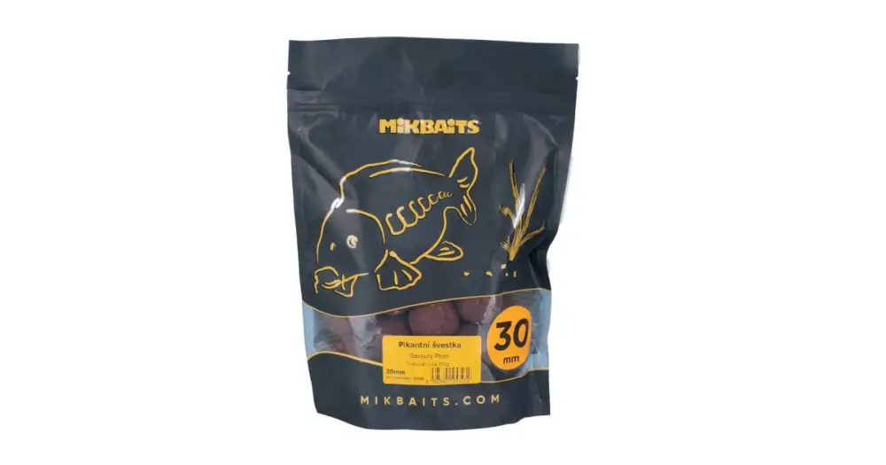 Originální Mikbaits Boilies Spiceman Pikantní Švestka - 300 g 30 mm