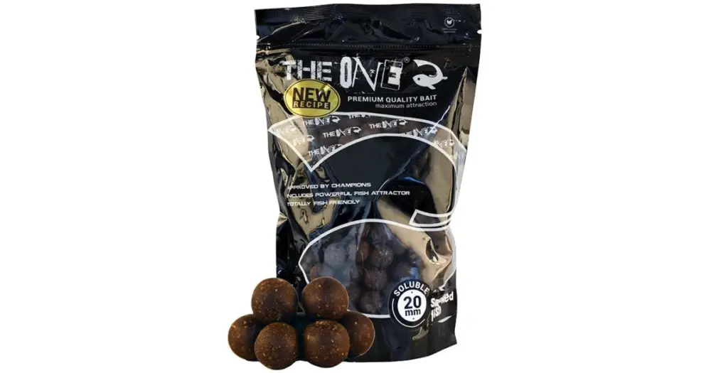 Sezónní Sleva The One Boilies Rozpustné Black Soluble Chobotnice Švestka 1kg - 20 mm