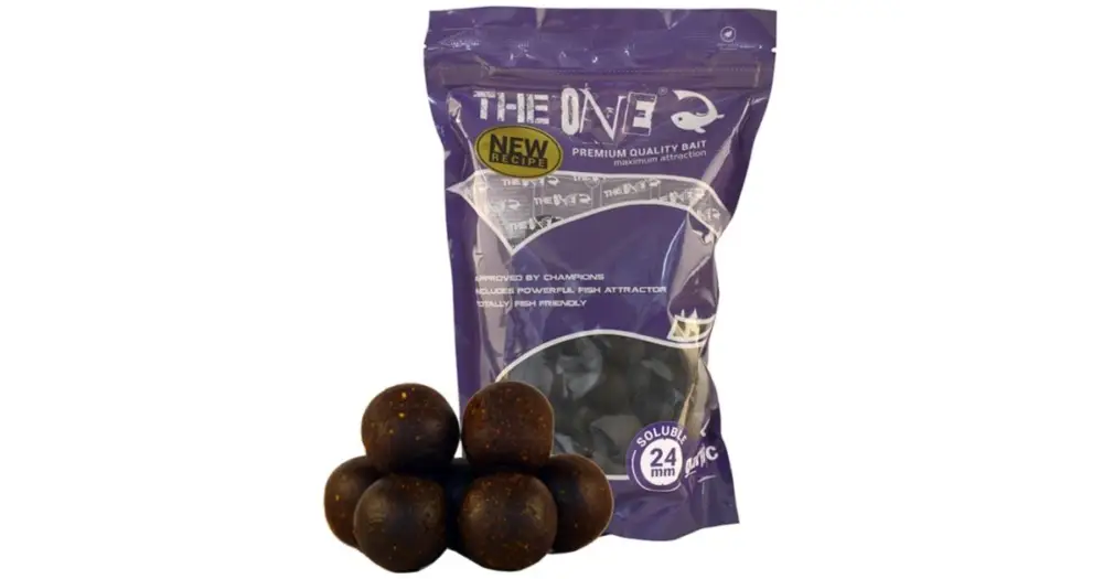 The One Boilies Rozpustné Purple Soluble Česnek 1 kg Novinka