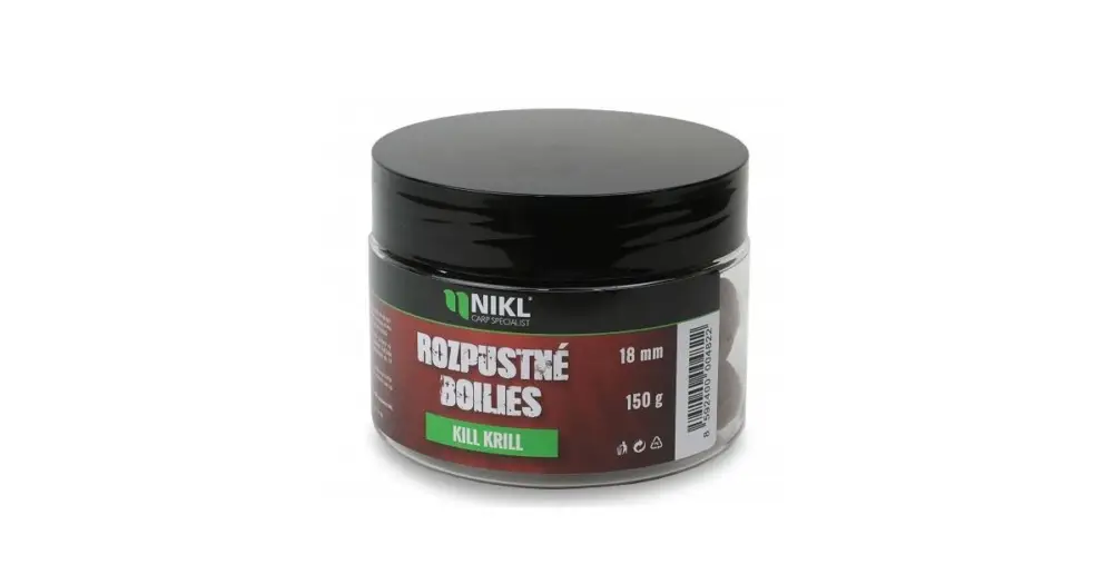 Kup Teď Nikl Rozpustné Boilies Kill Krill 150 g - 24 mm