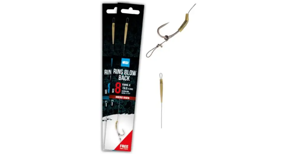 Značkový Nash Návazec Ring Blow Back Rig Barbless