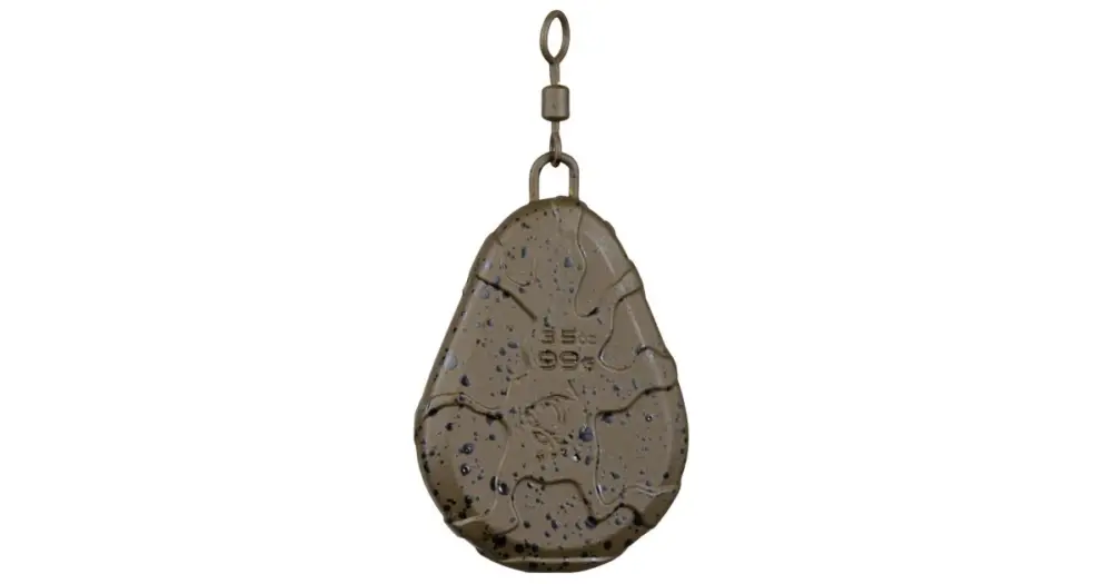 Nash Olovo Flat Pear Swivel Lead - 71 g Finální Výprodej