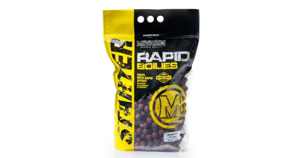 Akční Cena Mivardi Boilies Starter Hot Spice 3,5 kg