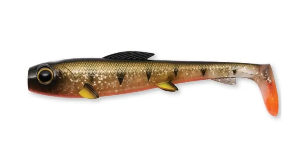 Abu Garcia Gumová Nástraha Svartzonker McPike Yellow Fin Perch 2 ks - 21 cm 87 g Sezónní Sleva