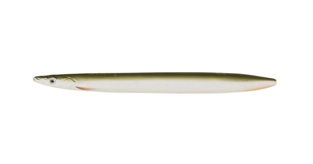 Omezená Nabídka Savage Gear 3D Line Thru Sandeel Matt White Tobis - 13,5 cm 23 g