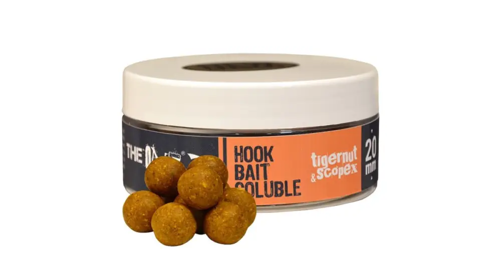 Nejlepší Volba The One Rozpustné Boilies Hook Bait Soluble Gold Tigernut s Scopex 150 g