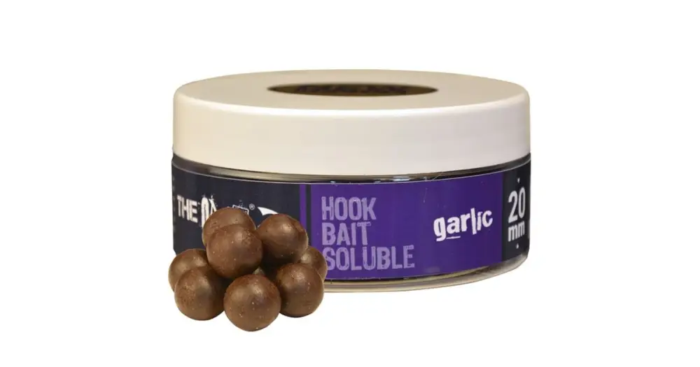 The One Rozpustné Boilies Hook Bait Soluble Purple Garlic 150 g - 20 mm Výhodná Nabídka