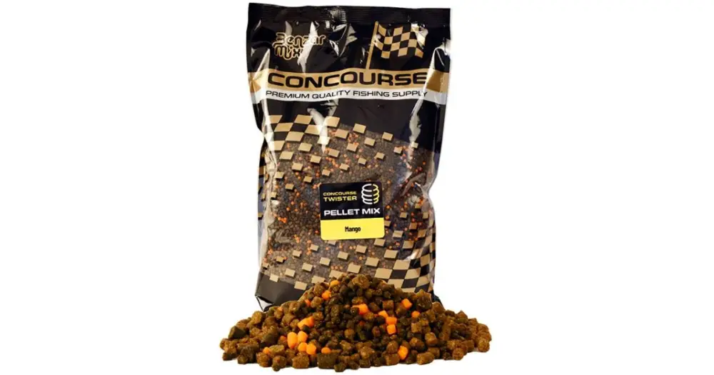Benzar Mix Mikro Pelety Concourse Twister Pellet Mix 2 a 4 mm 800 g - Mango Dokud Zásoby Vydrží