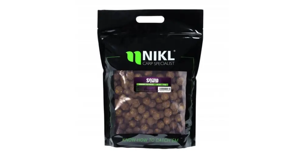 Autentický Nikl Boilie Economic Feed Boilie Squid