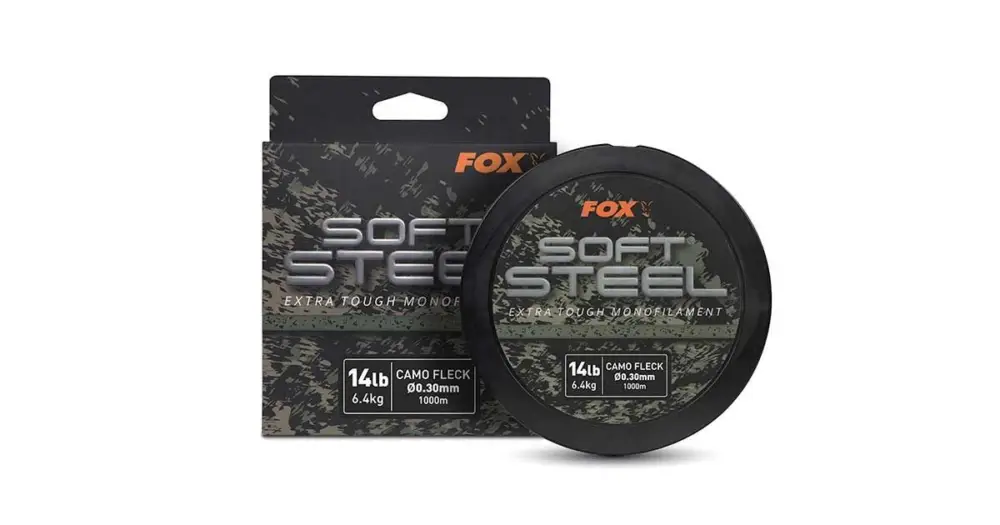 Ihned K Objednání Fox Vlasec Soft Steel Fleck Camo Mono 1000 m - Průměr 0,35 mm Nosnost 8,2 kg
