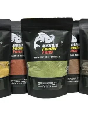 Akční Nabídka Method Feeder Fans Premium Method Mix Set 600 g + 200 ml Booster