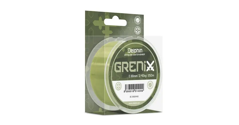 Delphin Vlasec Grenix Carp 500 m - Průměr 0,261 mm Hmotnost 4,68 kg Super Cena