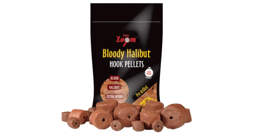 Nakupujte Hned Carp Zoom Pelety Bloody Halibut Hook Pellets 150 g - 8 mm