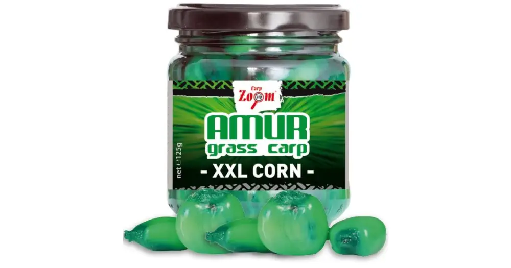 Sezónní Sleva Carp Zoom Kukuřice Amur Grass Carp XXL Corn, 220 ml 125 g