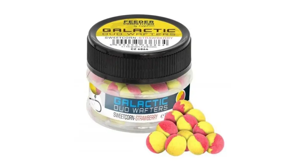 Jen Po Omezenou Doba Carp Zoom Galactic Duo Wafters 10 mm 15 g - Sladká Kukuřice Jahoda