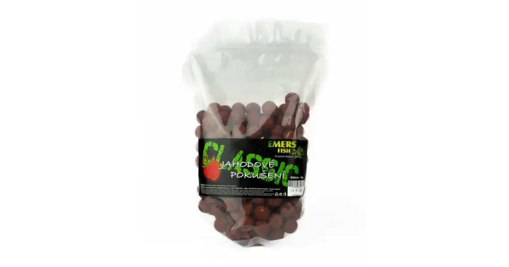 Emersfish Classic Boilie Jahodové Pokušení - 1 kg 24 mm Nízká Cena