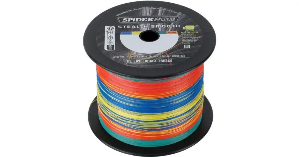 Spiderwire Splétaná Šňůra Stealth Smooth 8 Multicolor Metráž - 0,19 mm 18 kg Cenová Bomba