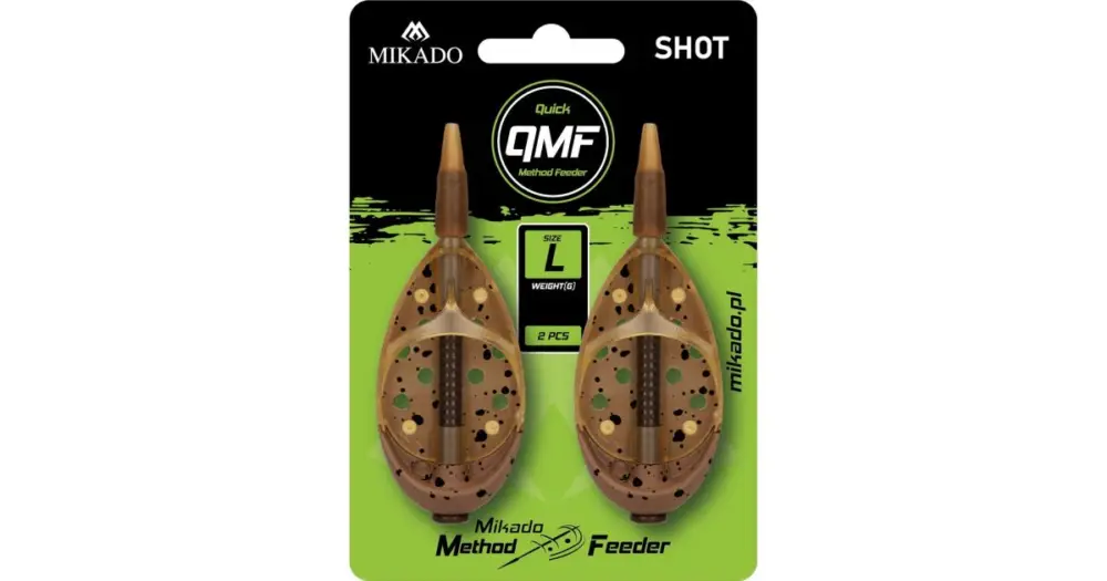 Mikado Krmítko Method Feeder Shot Q.M.F. Set L - 3x40 g Speciální Cena