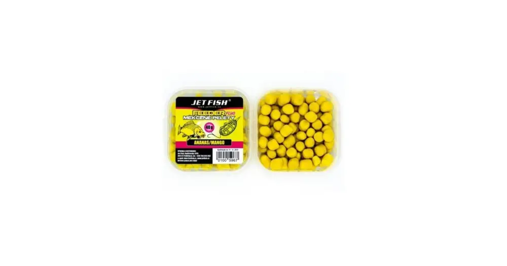 Jet Fish Fluo Měkčené Peletky 40 g Sleva