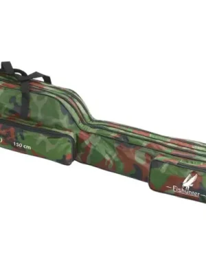 Zlevněný Mikado Obal Na Pruty Dvoukomorový Kamufláž - 150 cm