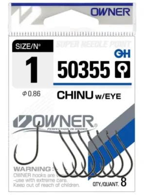 Zlevněný Owner háček s očkem 50355-Velikost 3