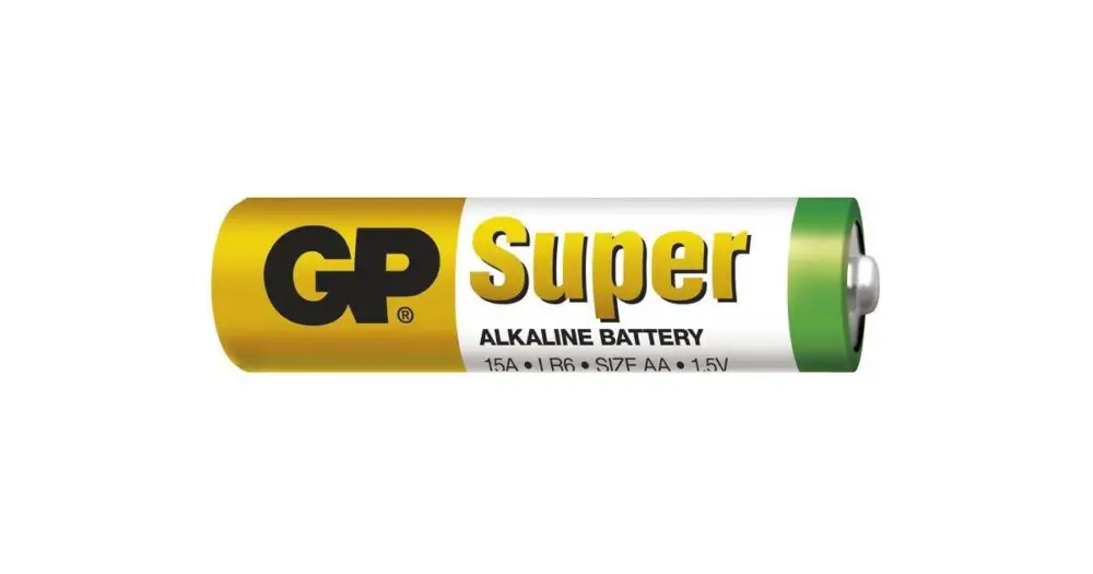 GP Batteries Alkalická Baterie GP Super LR6 (AA) 4 ks Nejprodávanější