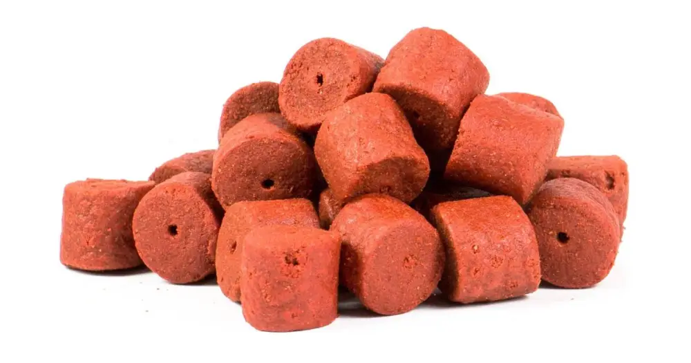 Mikbaits Vnadící Pelety Red Fish Halibut - 10 kg 14 mm Finální Výprodej