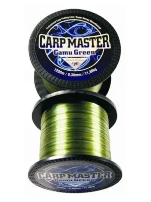 Akční Cena Giants Fishing vlasec Carp Master Camo Green 1200 m-Průměr 0,28 mm / Nosnost 10 kg
