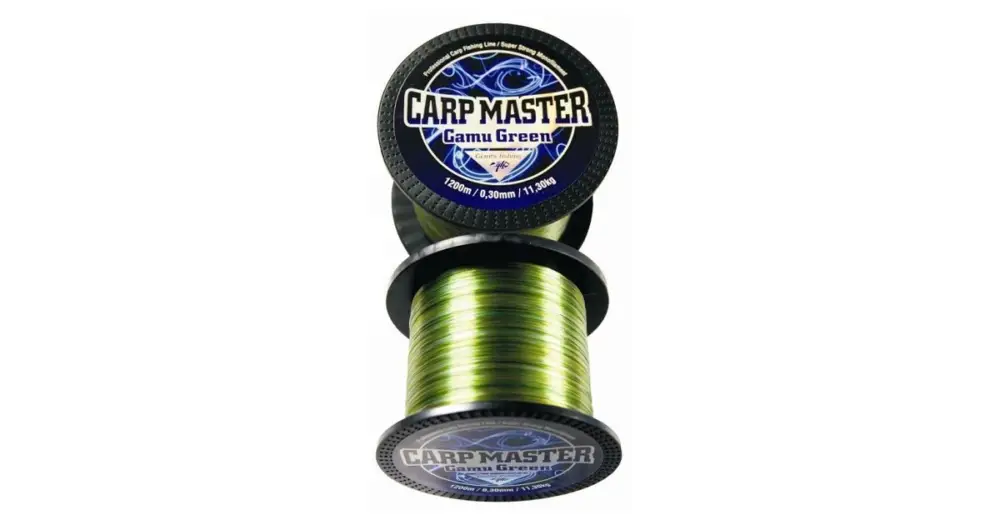 Akční Cena Giants Fishing vlasec Carp Master Camo Green 1200 m-Průměr 0,28 mm / Nosnost 10 kg