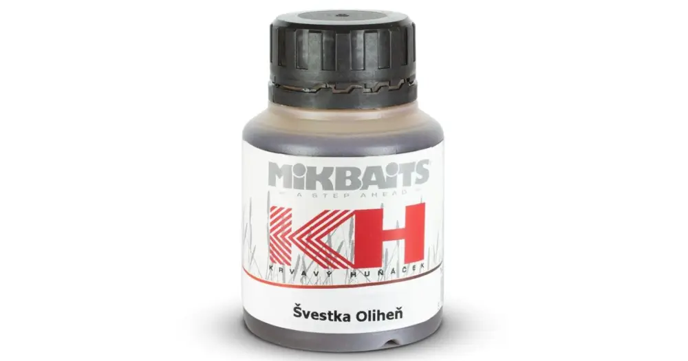 Akce Mikbaits Dip Krvavý Huňáček Švestka Oliheň 125 ml