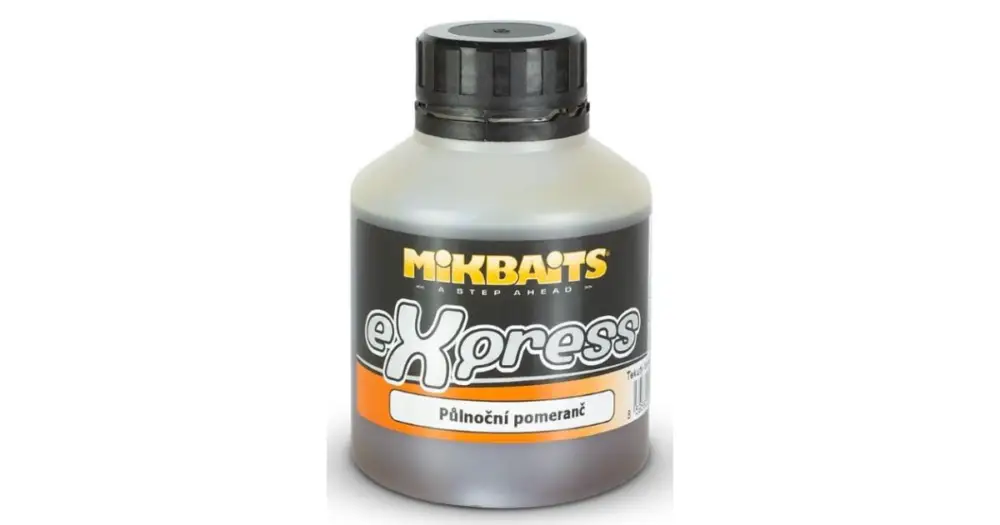 Mikbaits Booster Express Půlnoční Pomeranč 250 ml Vysoce Kvalitní
