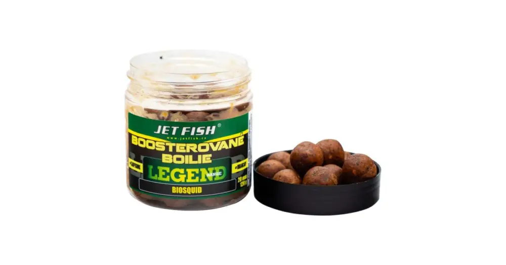 Nejlepší Volba Jet Fish Boosterované Boilie Legend Range Biosquid 250 ml - 20 mm