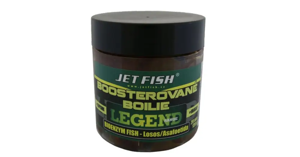 Jet Fish Boosterované Boilie Legend Range Bioenzym Fish 250 ml - 20 mm Must-Have