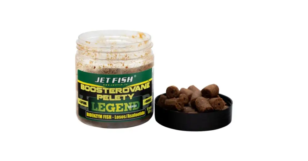 Jet Fish Boosterované Pelety Bioenzym Fish 250 ml 12 mm Horká Nabídka