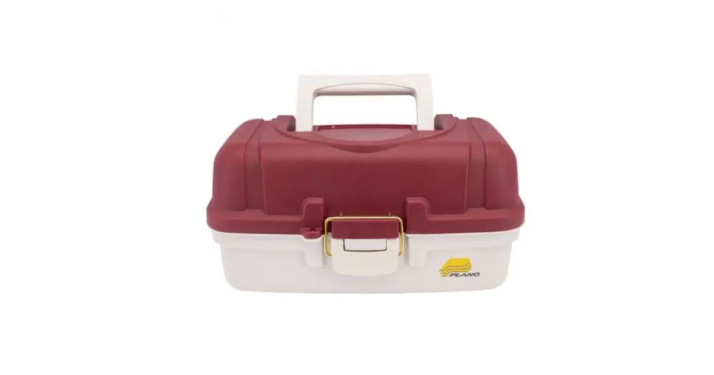 Plano Kufřík One-Tray Tackle Box Red Metallic/Off-White Sleva