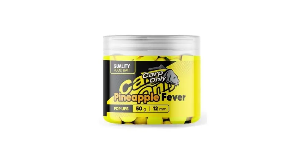 Carp Only Plovoucí Boilies Hi-Visual Pop Up Pineapple Fever 50 g - 12 mm Poslední Šance