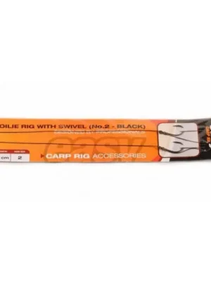 Značkový Mivardi návazec classic boilie rig easy s obratlíkem 2 kusy 25 lb-velikost 1