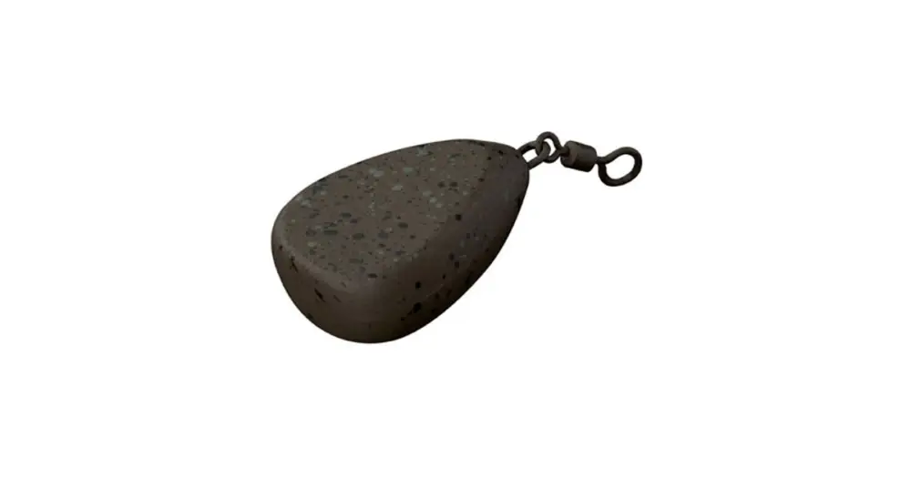 Fox olovo camotex flat pear swivel lead-42 g Sleva