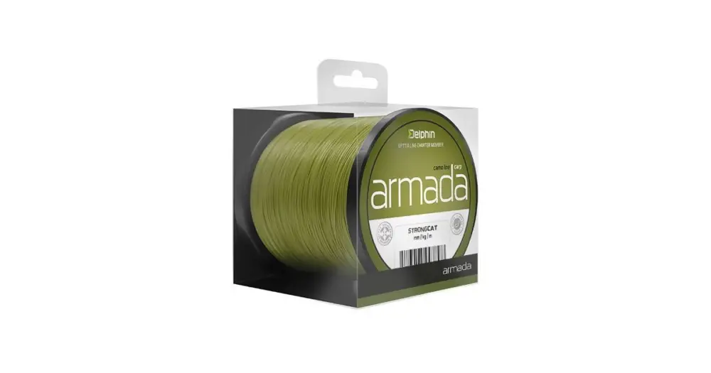 Delphin Vlasec Armada Carp Camo 300 m-Průměr 0,28 mm / Nosnost 13 lb Novinka