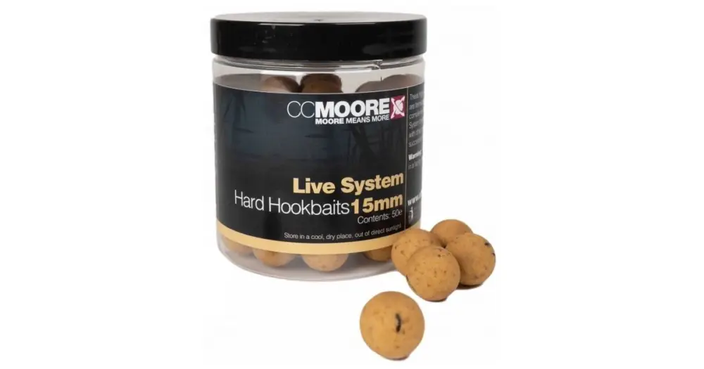CC Moore Hard Boilie Live System - 18 mm 35 ks Cenová Bomba