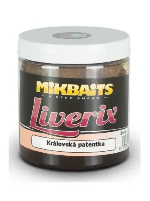 Značkový Mikbaits LiveriX Boilie V Dipu Královská Patentka 250 g - 24 mm